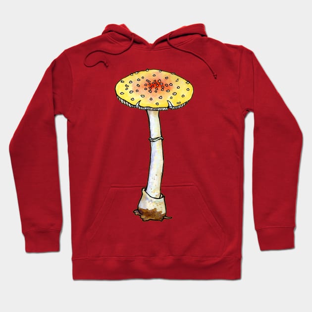 Fly Agaric Hoodie by ThisIsNotAnImageOfLoss